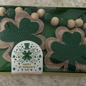 “New” St. Patrick's Day Shamrock Garland 6 ft